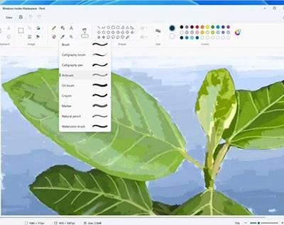 برنامه «Paint» ویندوز به هوش مصنوعی مجهز می‌شود